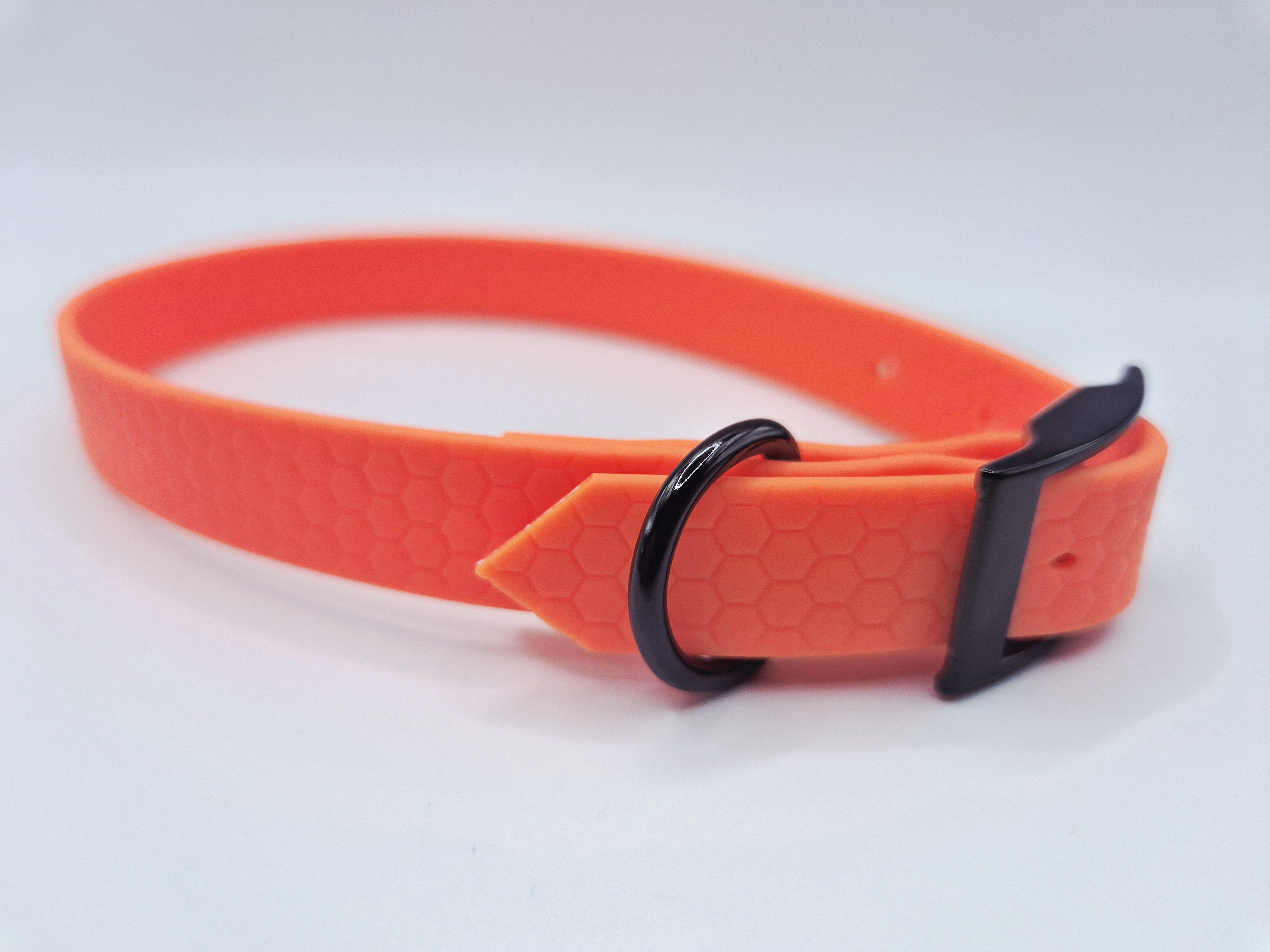 Hexa Halsband Neonorange