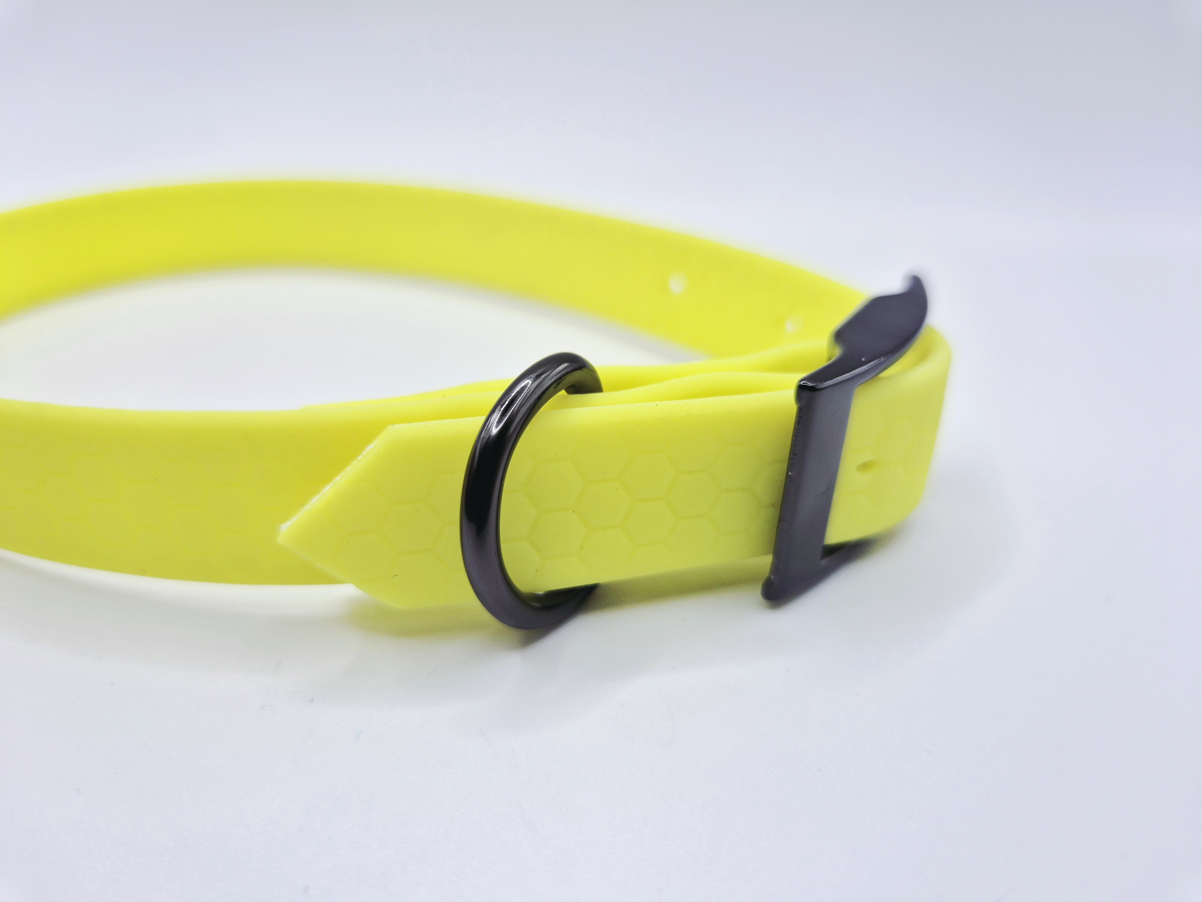 Hexa Halsband Neongelb